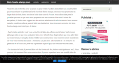 Desktop Screenshot of bois-forets-etangs.com
